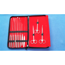 Conjunto de instrumentos cirúrgicos lifting facial Rhytidectomy